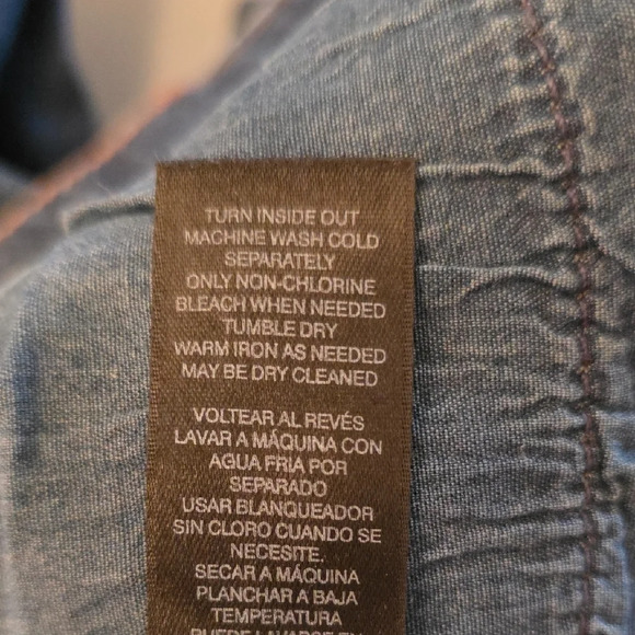 White House Black Market Dark Boot Leg Jeans - Picture 6 of 6